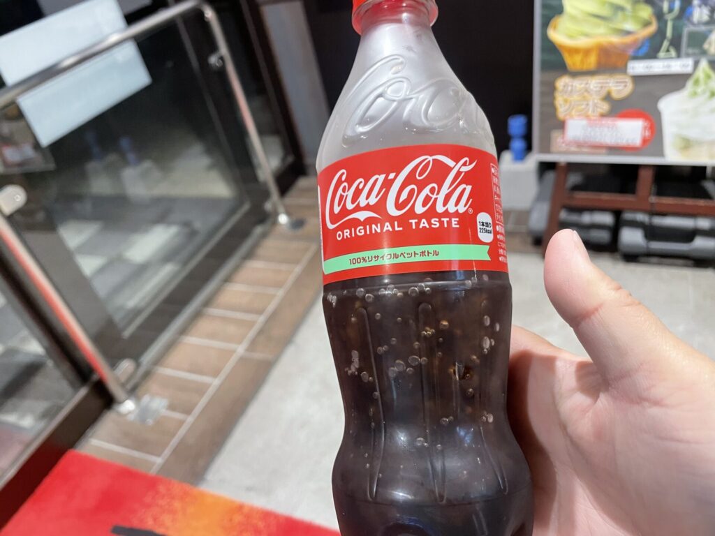 藤枝パーキング コカコーラ 氷点下コーラ