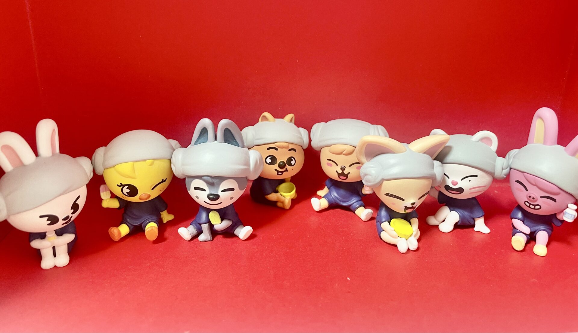 StrayKids スキズ SKZOO サウナ フィギュア ガチャ 8個 スキズ SKZOO