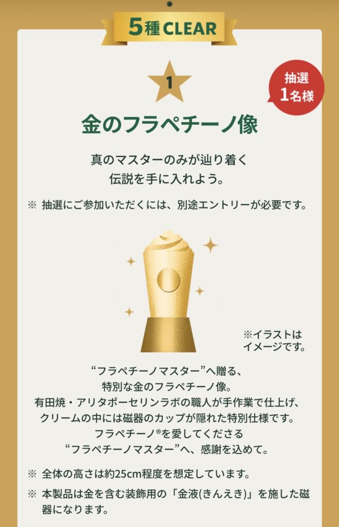 Starbucks『The STAR FRAPPUCCINO』４２
